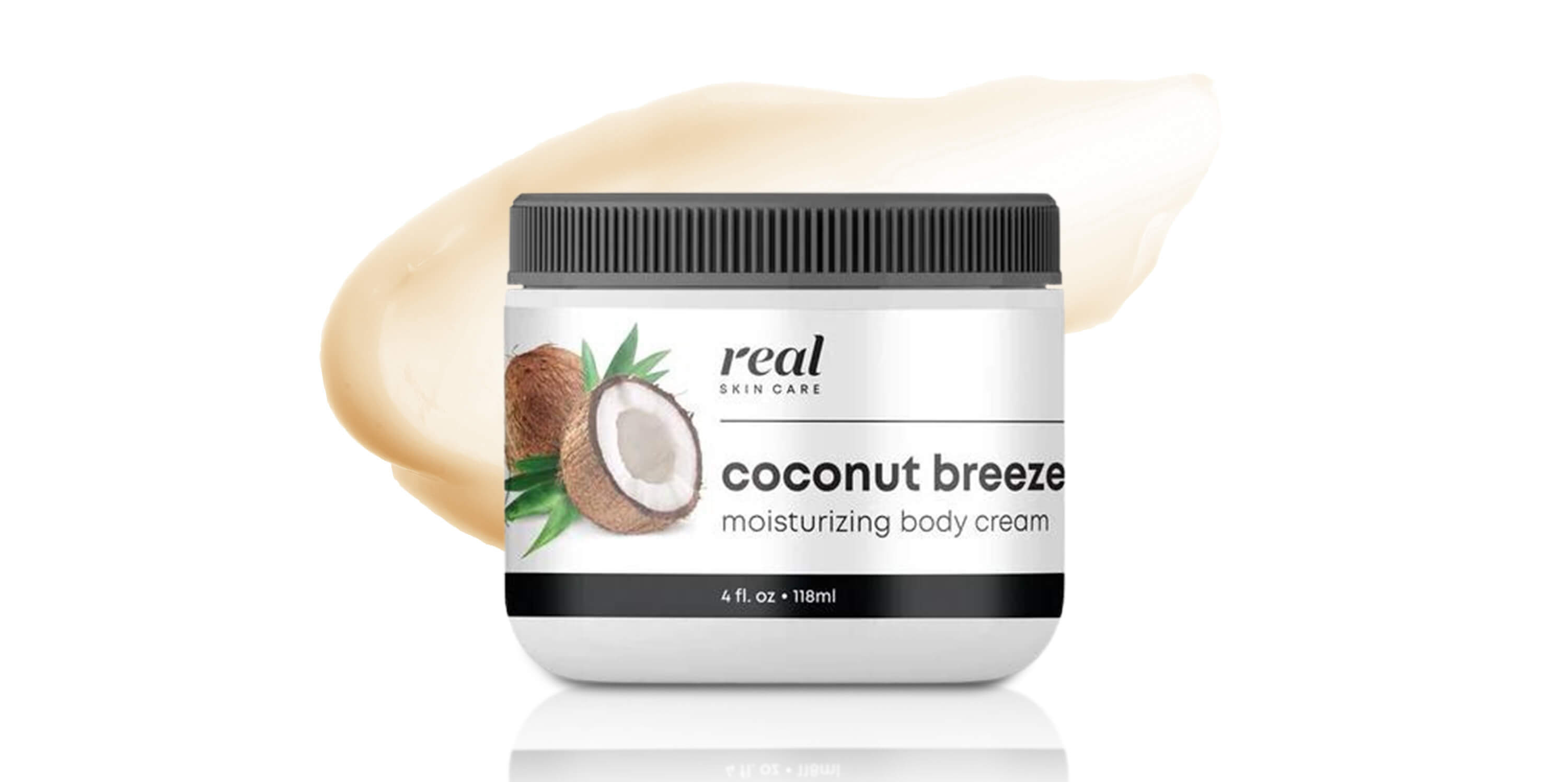 Moisturizing Coconut Oil Body Cream | 4oz